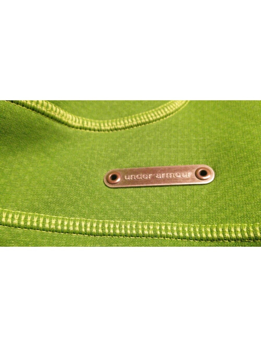 Under Armour Green Full-Zip Athletic Jacket Women Medium